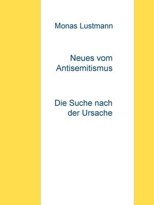 cover image of Neues vom Antisemitismus